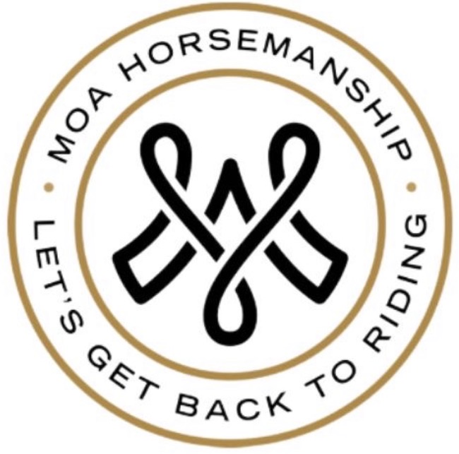 Moa Horsemanship circular logo